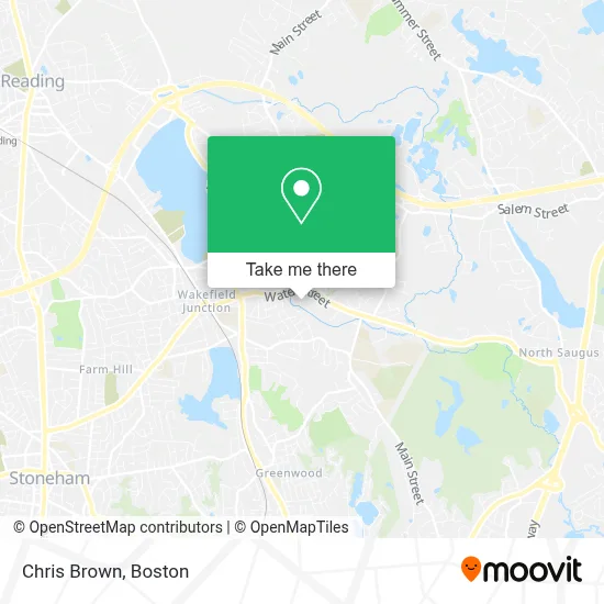 Chris Brown map
