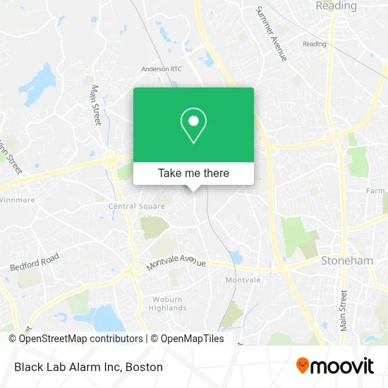Black Lab Alarm Inc map