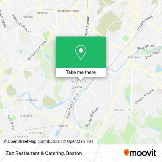 Zaz Restaurant & Catering map