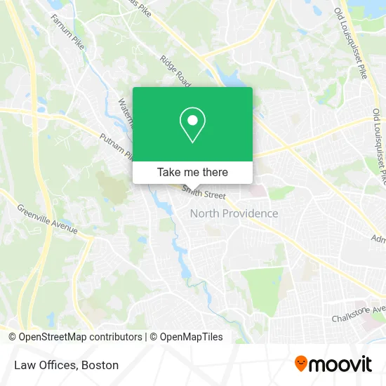 Law Offices map