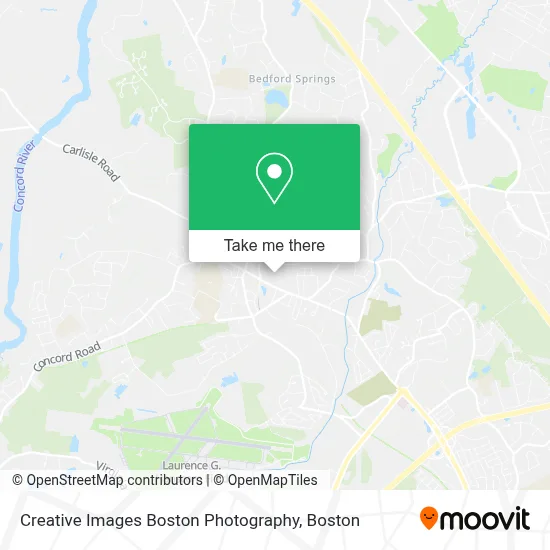 Creative Images Boston Photography map