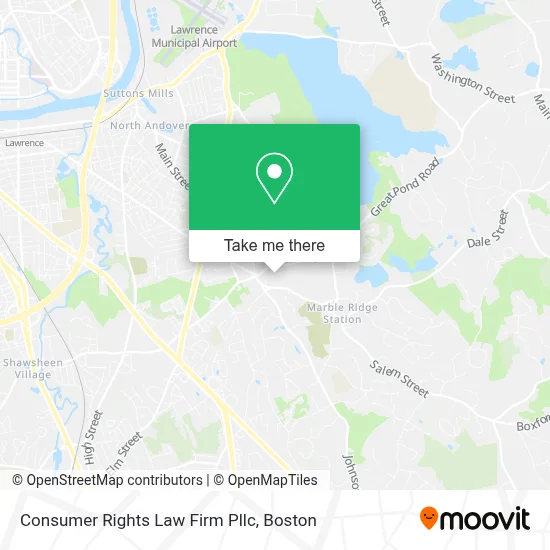 Consumer Rights Law Firm Pllc map