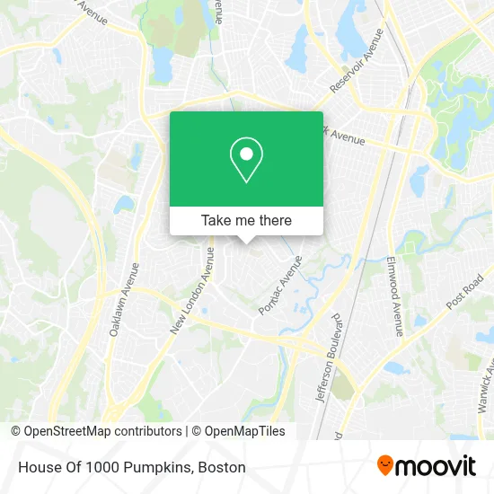 House Of 1000 Pumpkins map