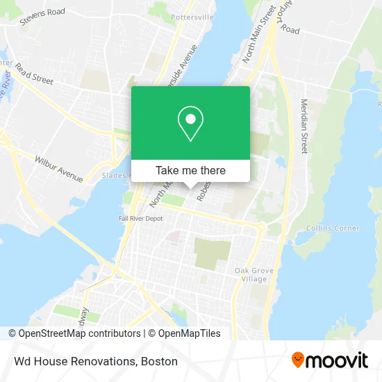 Wd House Renovations map