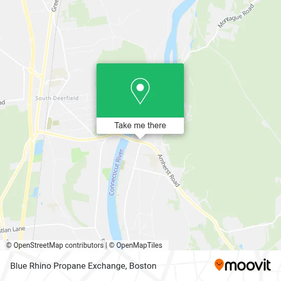 Blue Rhino Propane Exchange map