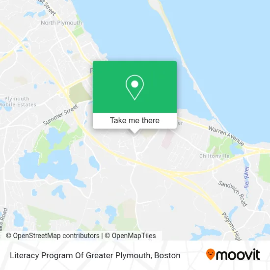 Literacy Program Of Greater Plymouth map