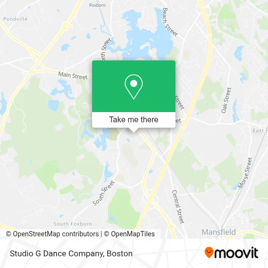 Studio G Dance Company map