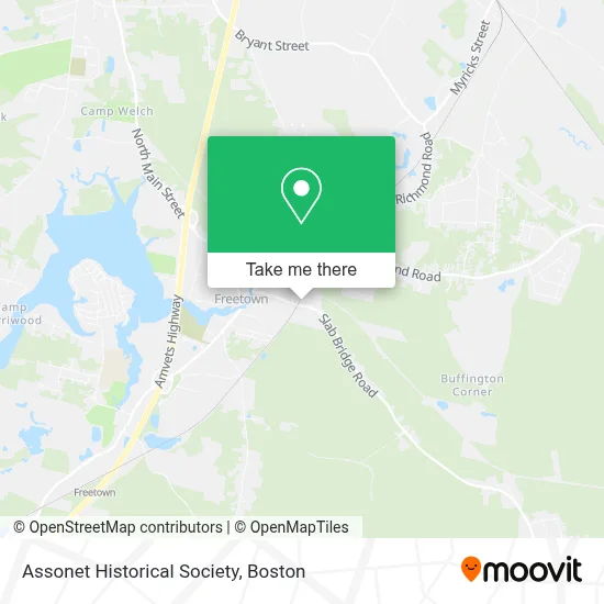 Assonet Historical Society map