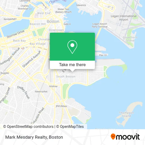 Mark Mesdary Realty map