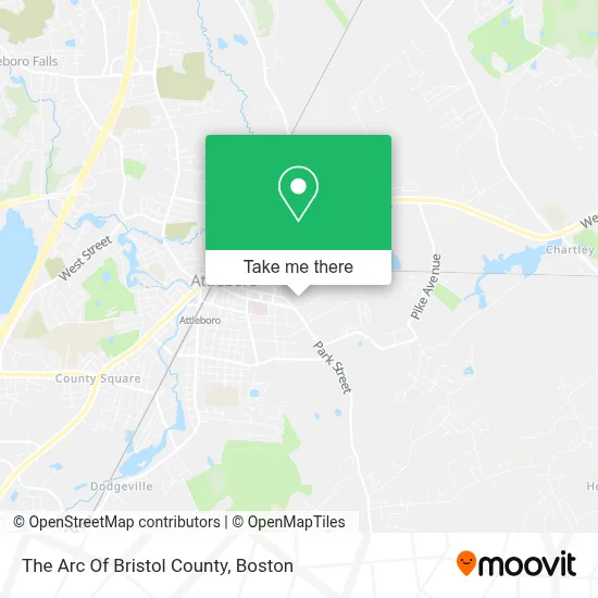 The Arc Of Bristol County map