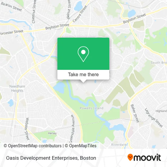 Oasis Development Enterprises map