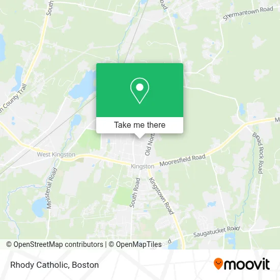 Rhody Catholic map