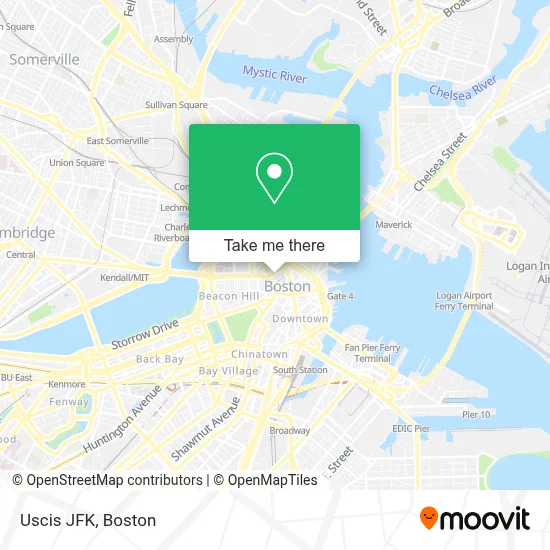 Uscis JFK map