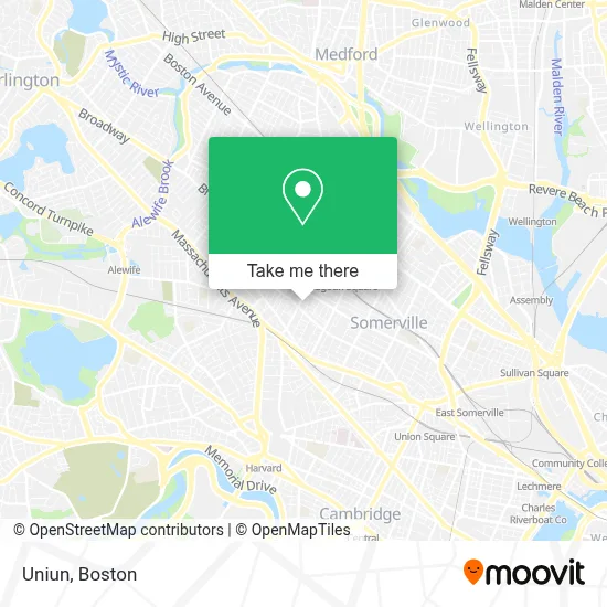 Uniun map