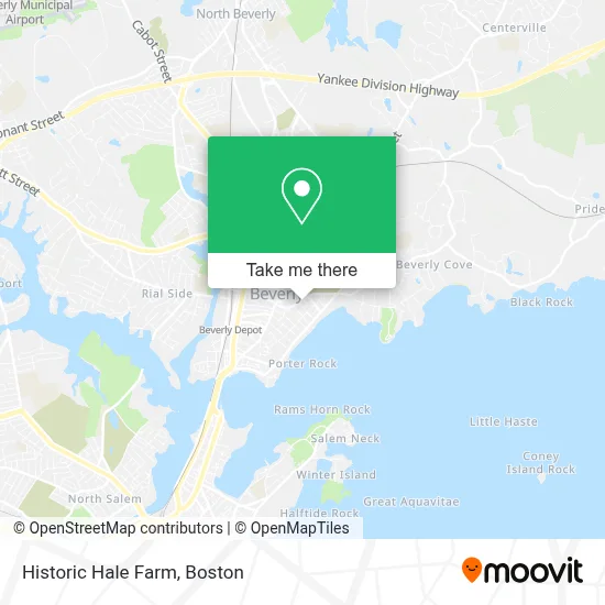 Historic Hale Farm map