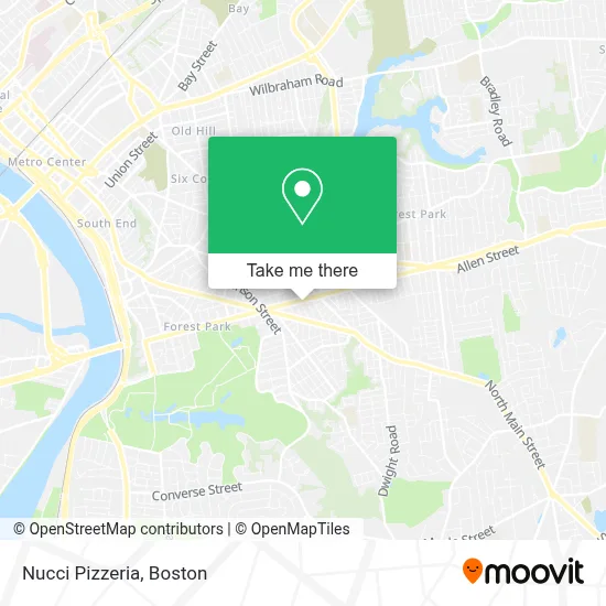 Nucci Pizzeria map