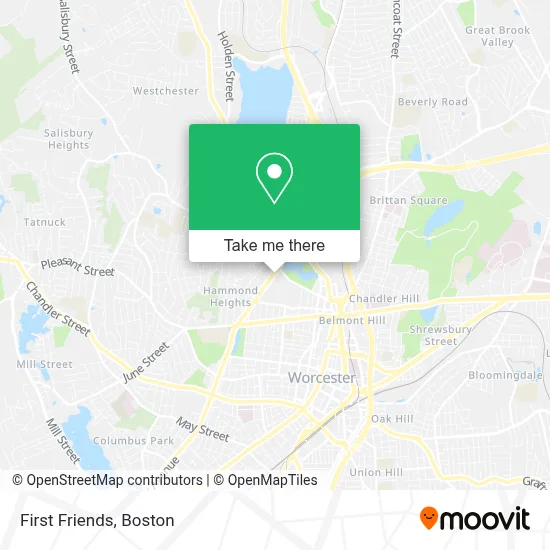 First Friends map