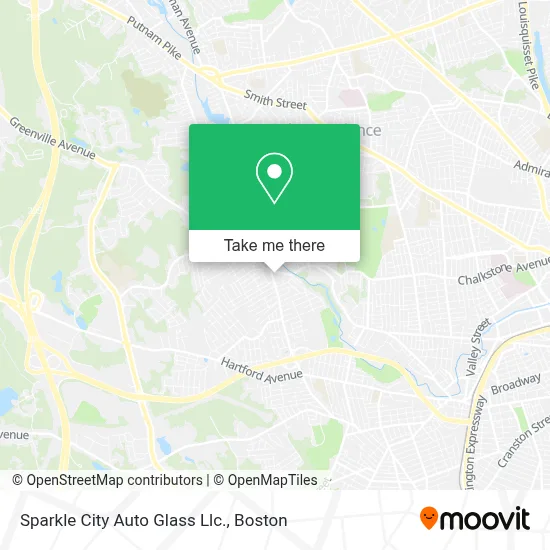 Sparkle City Auto Glass Llc. map