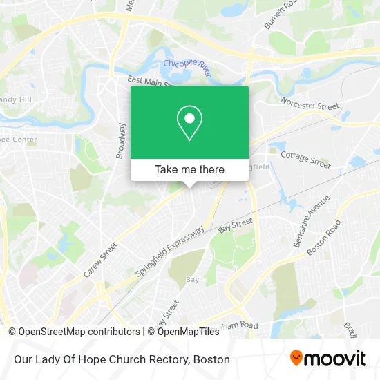 Our Lady Of Hope Church Rectory map