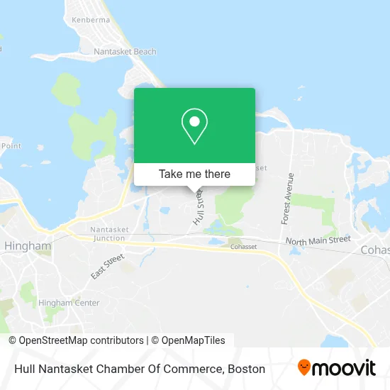 Hull Nantasket Chamber Of Commerce map