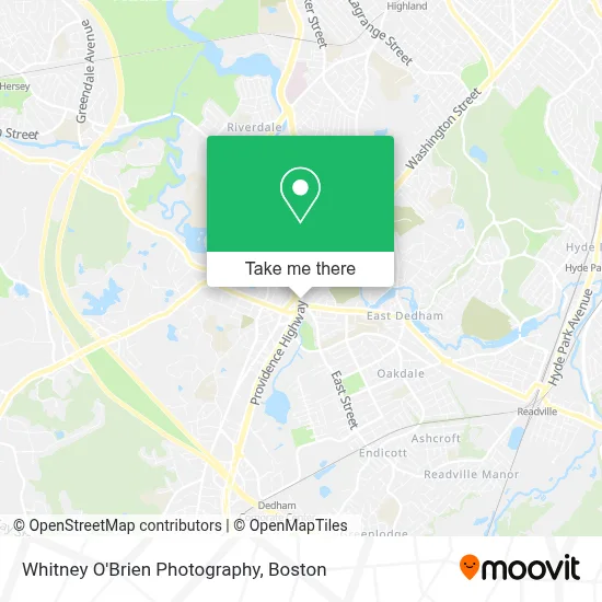 Whitney O'Brien Photography map