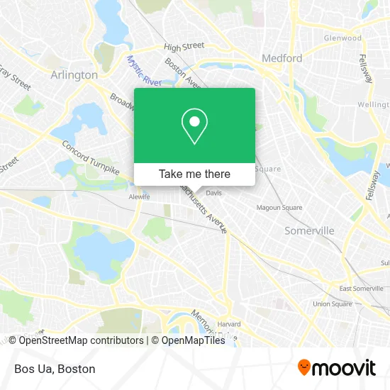 Bos Ua map