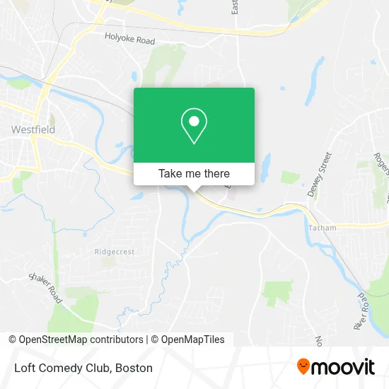 Loft Comedy Club map