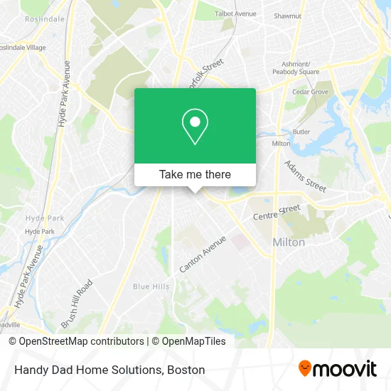 Handy Dad Home Solutions map