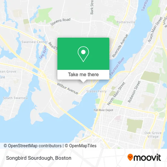 Songbird Sourdough map