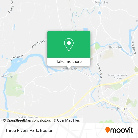 Three Rivers Park map