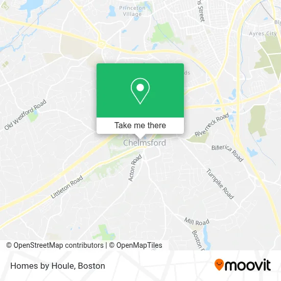 Homes by Houle map