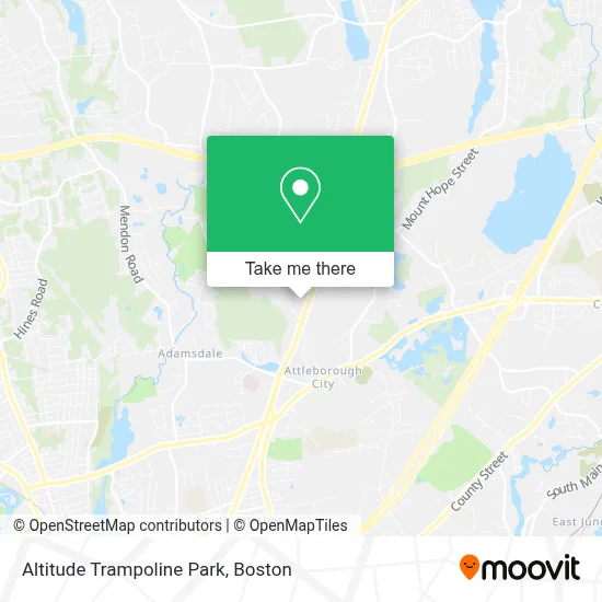 Altitude Trampoline Park map