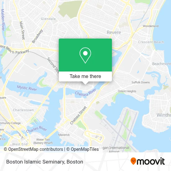 Boston Islamic Seminary map