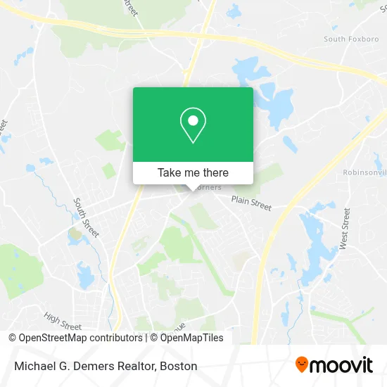 Michael G. Demers Realtor map