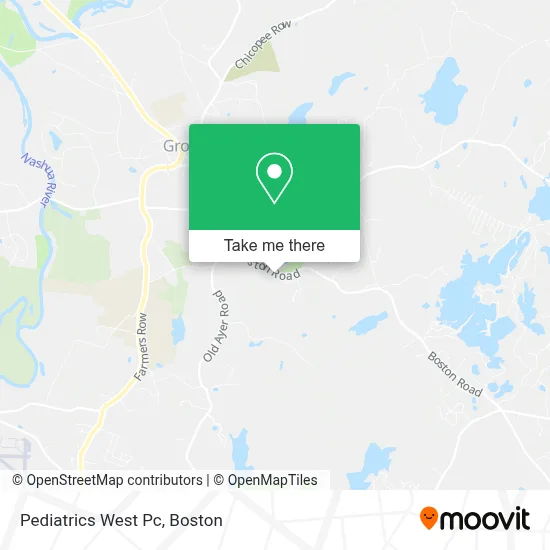 Pediatrics West Pc map