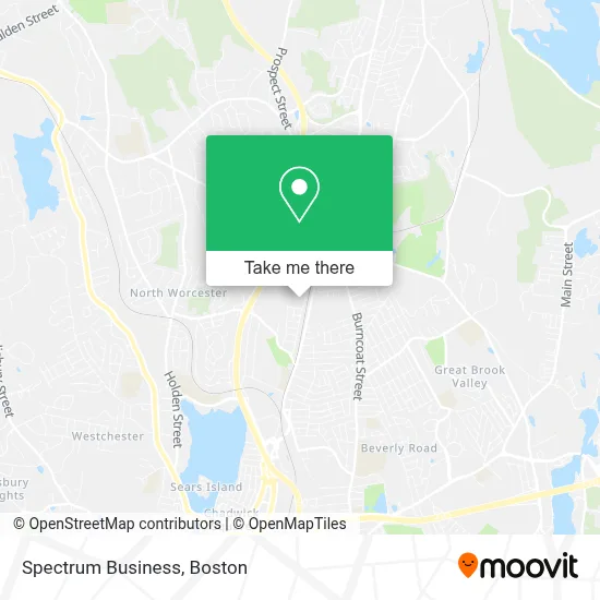 Spectrum Business map