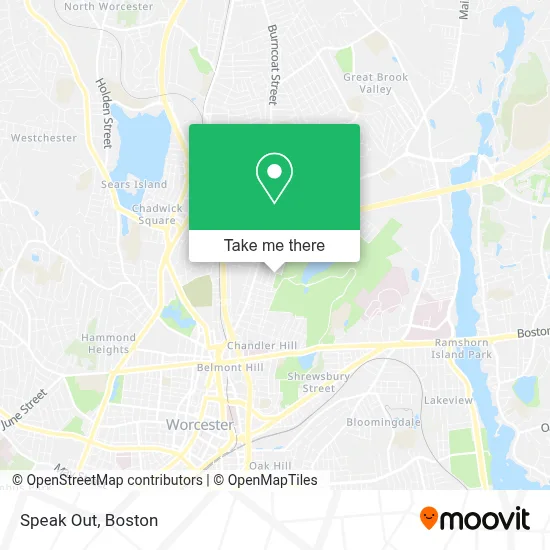 Speak Out map