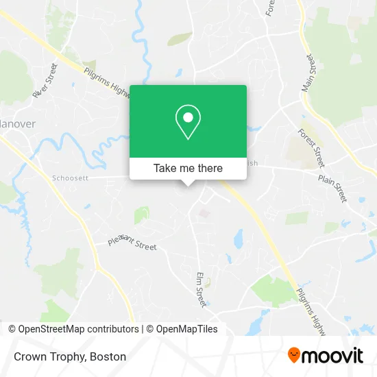 Crown Trophy map