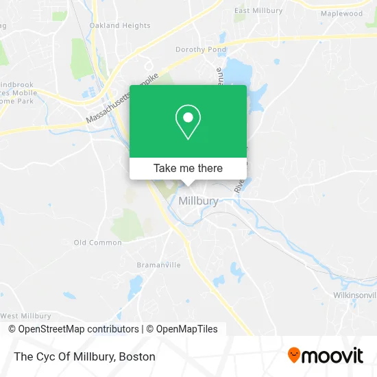 The Cyc Of Millbury map