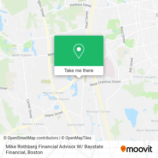 Mike Rothberg Financial Advisor W/ Baystate Financial map