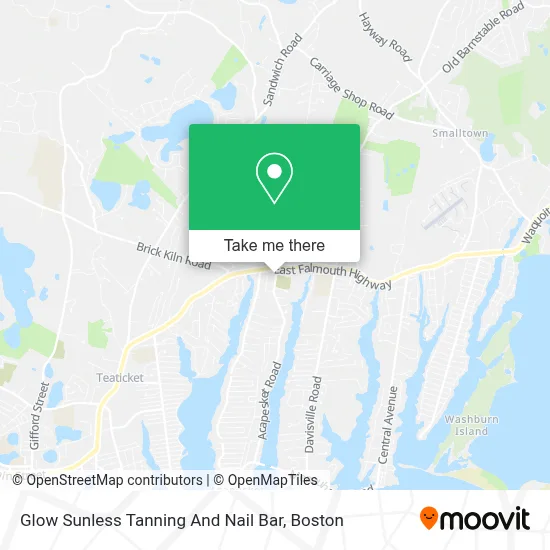 Glow Sunless Tanning And Nail Bar map