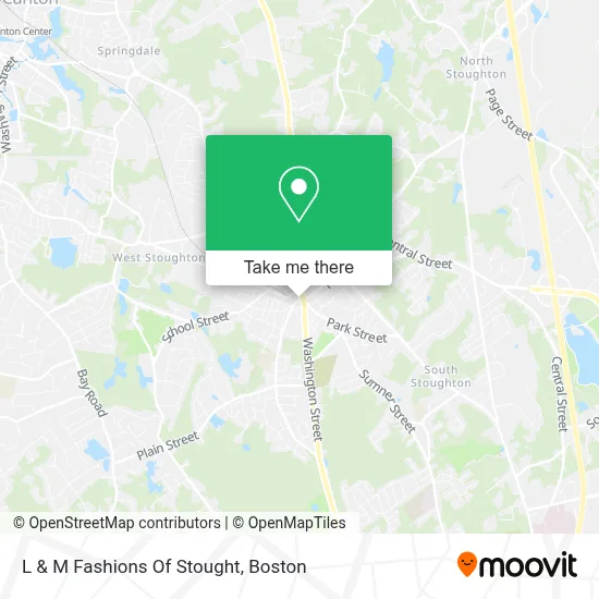 L & M Fashions Of Stought map