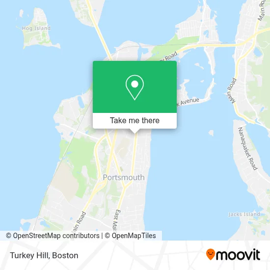 Turkey Hill map