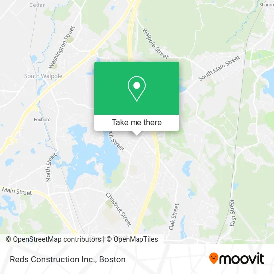 Reds Construction Inc. map