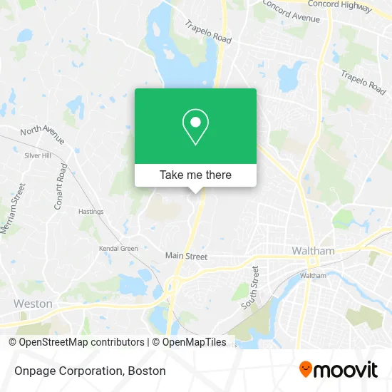 Onpage Corporation map