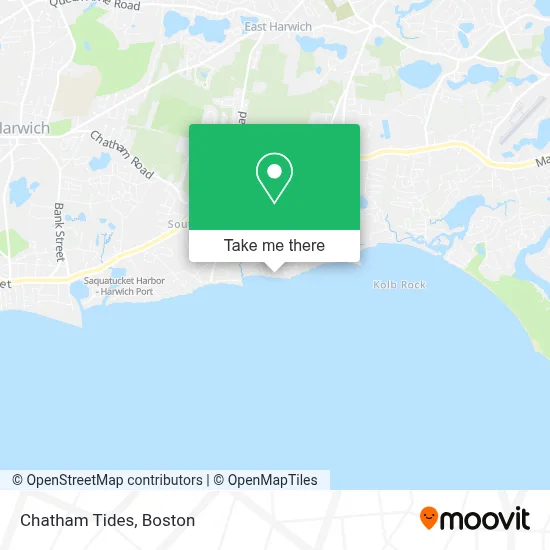 Chatham Tides map