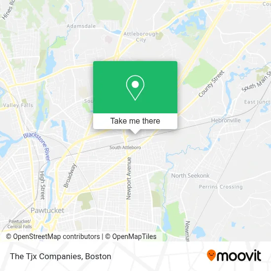 The Tjx Companies map