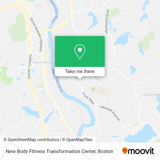 New Body Fitness Transformation Center map