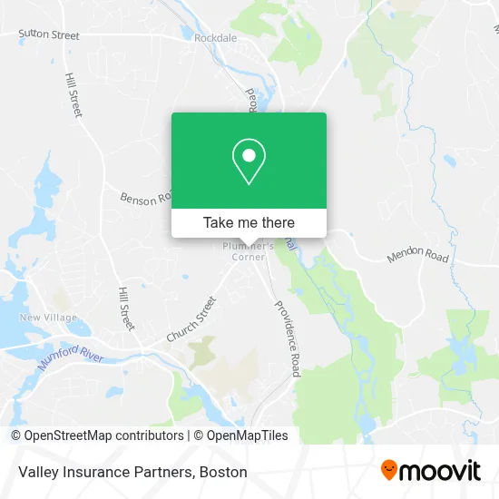 Valley Insurance Partners map