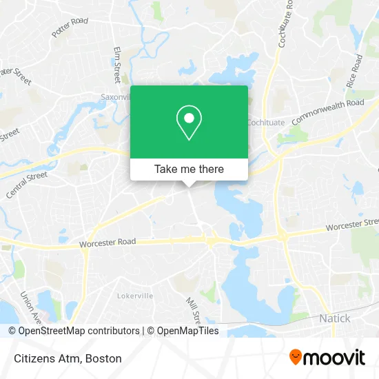 Citizens Atm map